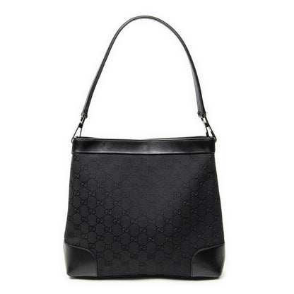 Gucci Shoulder Hobo Black GG Canvas — view 5