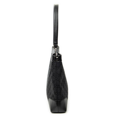Gucci Shoulder Hobo Black GG Canvas — view 4