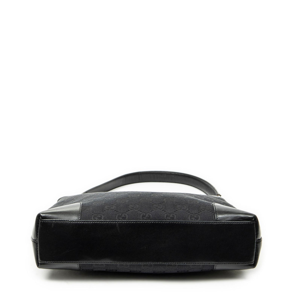 Gucci Shoulder Hobo Black GG Canvas — view 6
