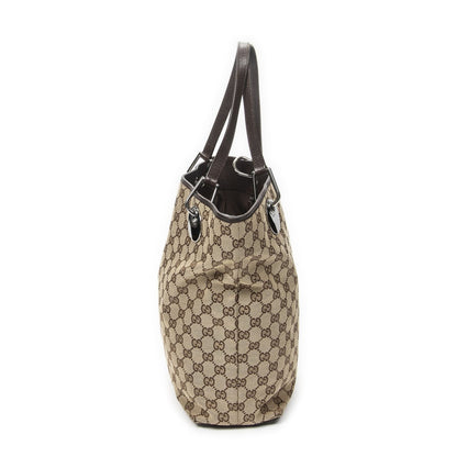 Gucci Eclipse Thor Tote Bag Beige Brown GG Canvas — view 3