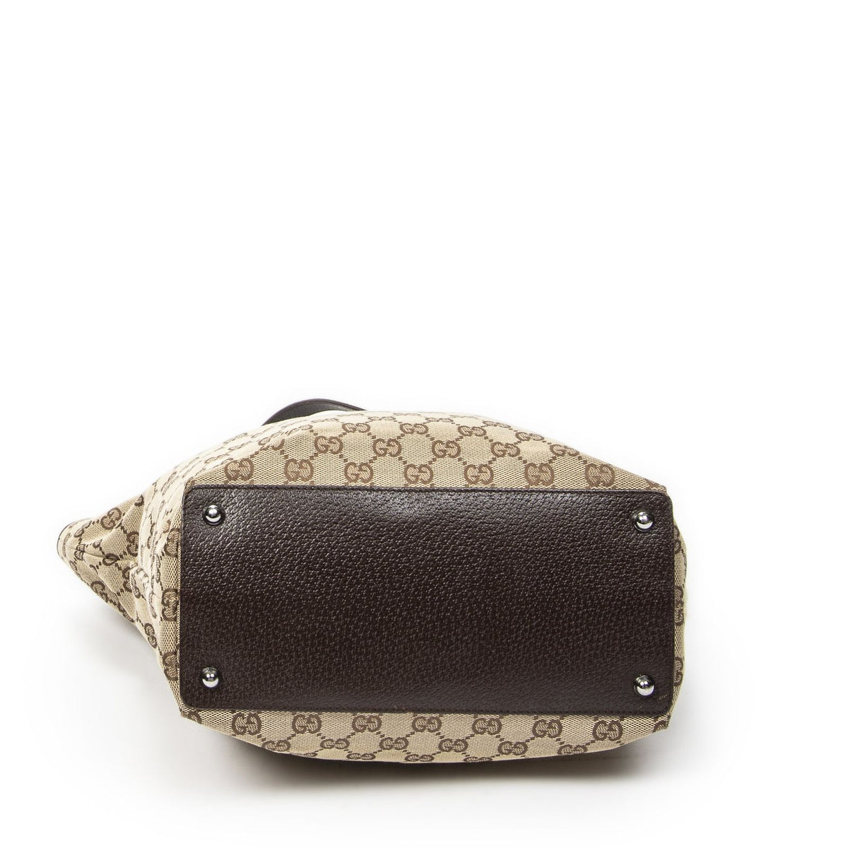 Gucci Eclipse Thor Tote Bag Beige Brown GG Canvas — view 6