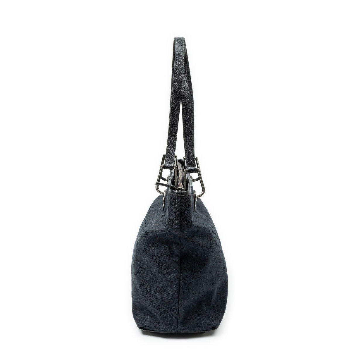 Gucci Eclipse Tote Bag Black GG Canvas — view 4
