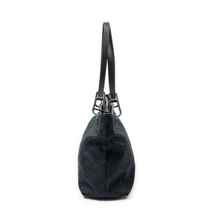 Gucci Eclipse Tote Bag Black GG Canvas — view 4