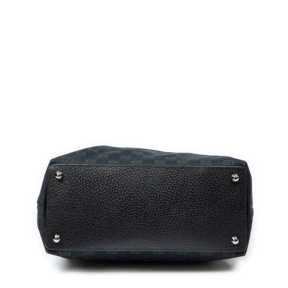 Gucci Eclipse Tote Bag Black GG Canvas — view 6