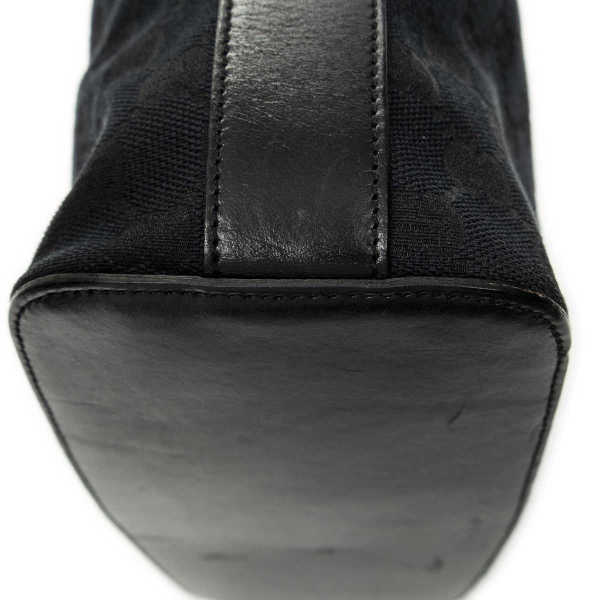 Gucci Zip Hobo Black GG Canvas — view 8