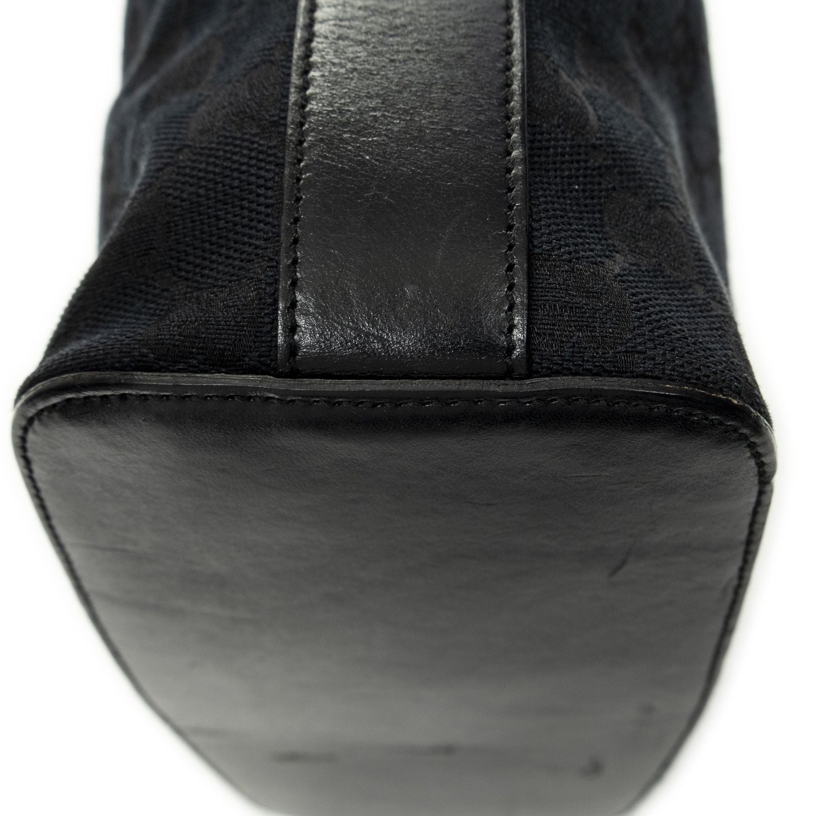 Gucci Zip Hobo Black GG Canvas — view 8