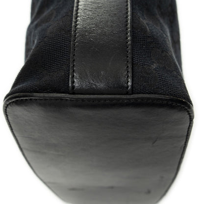 Gucci Zip Hobo Black GG Canvas — view 8