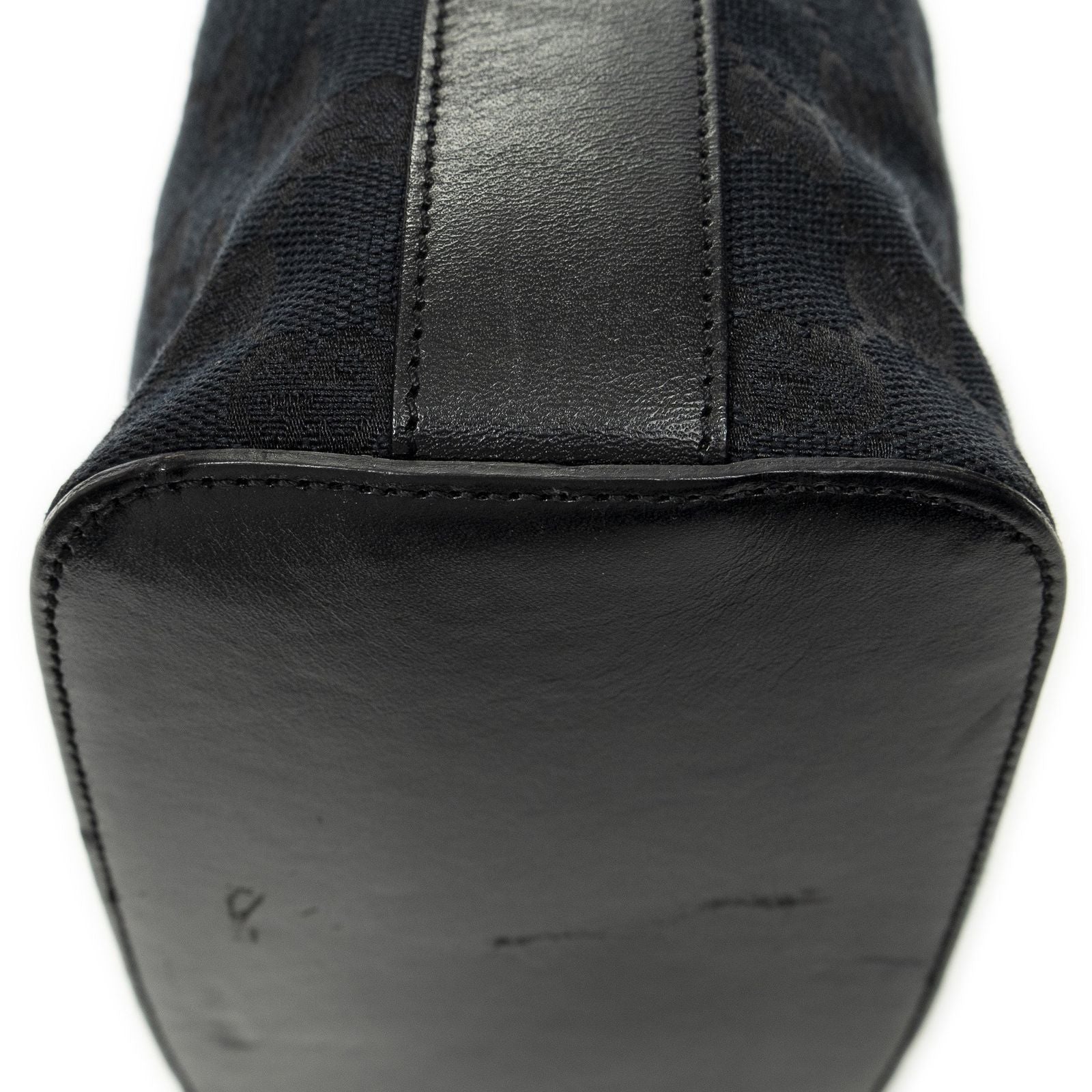 Gucci Zip Hobo Black GG Canvas — view 7