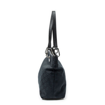 Gucci Eclipse Tote Bag Black GG Canvas — view 3