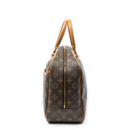 Louis Vuitton Deauville Brown Monogram Canvas Handbag — view 3