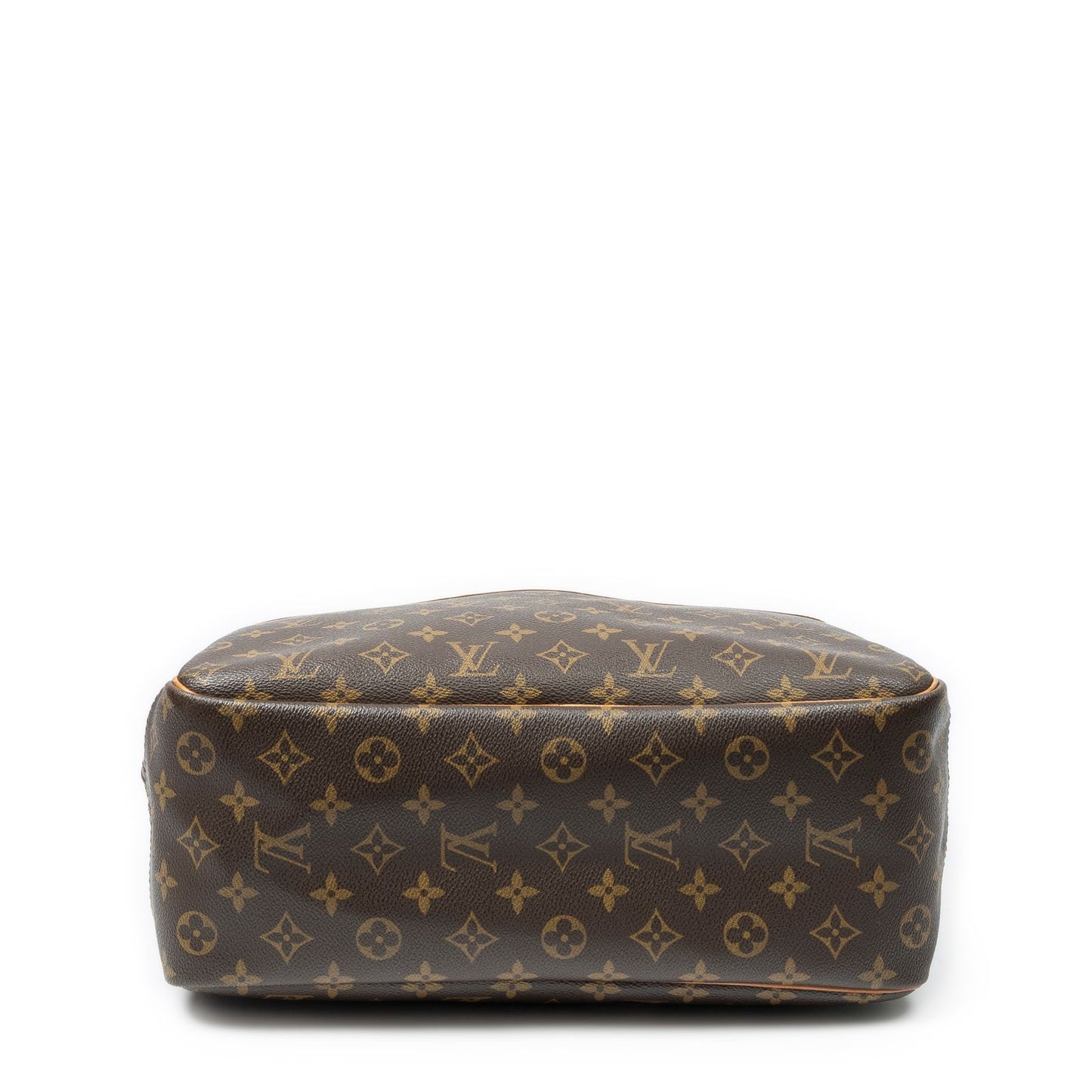 Louis Vuitton Deauville Brown Monogram Canvas Handbag — view 6