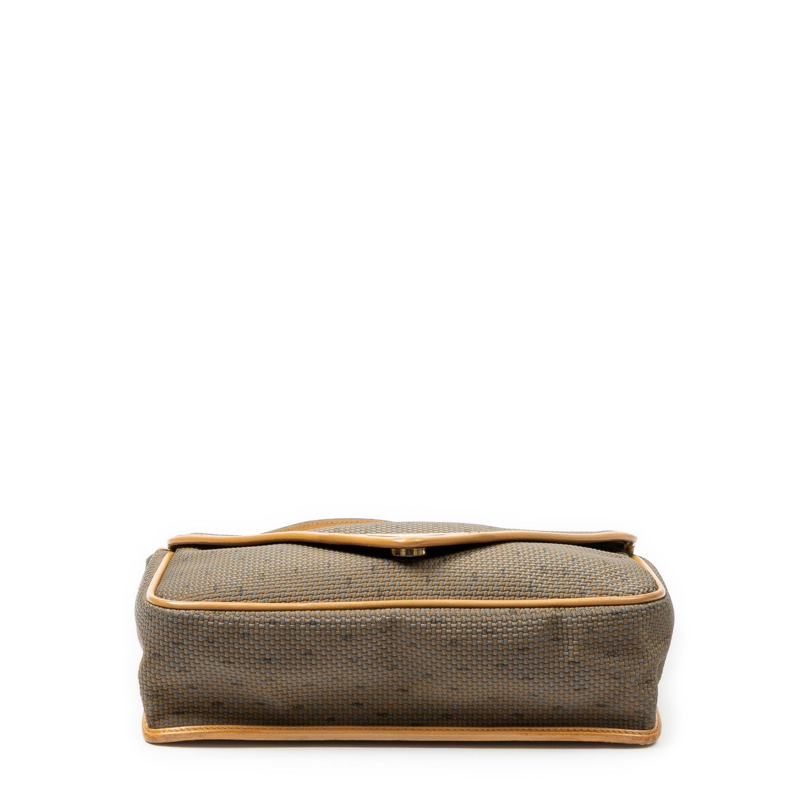 Saint Laurent Vintage Flap Bag Crossbody Tang Gogh Canvas — view 6
