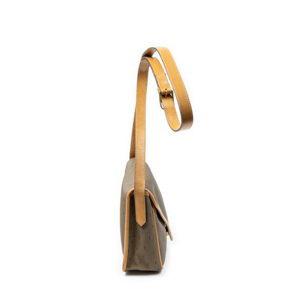 Saint Laurent Vintage Flap Bag Crossbody Tang Gogh Canvas — view 4