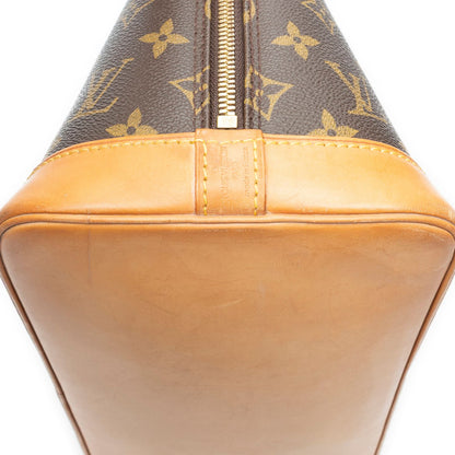 Louis Vuitton Alma Brown Monogram Canvas Handbag — view 8