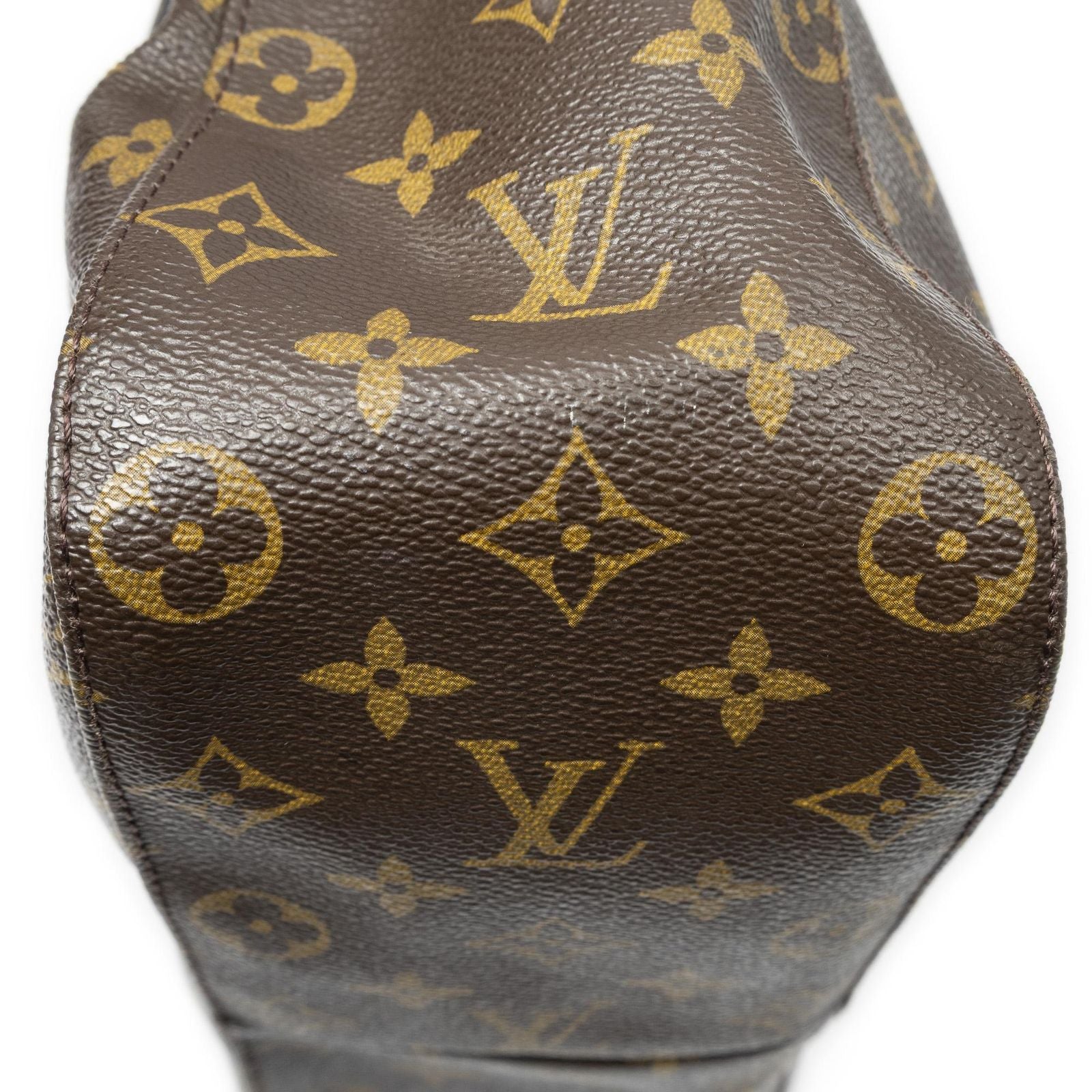 Louis Vuitton Looping Brown Monogram Canvas Shoulder Bag — view 7