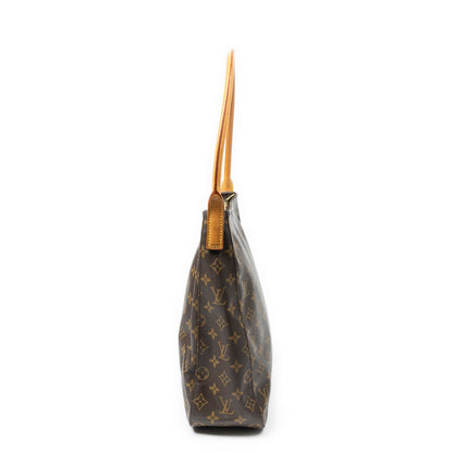 Louis Vuitton Looping Brown Monogram Canvas Shoulder Bag — view 3