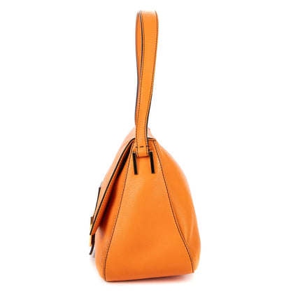 Fendi Mama Forever Orange Pebbled Leather — view 3
