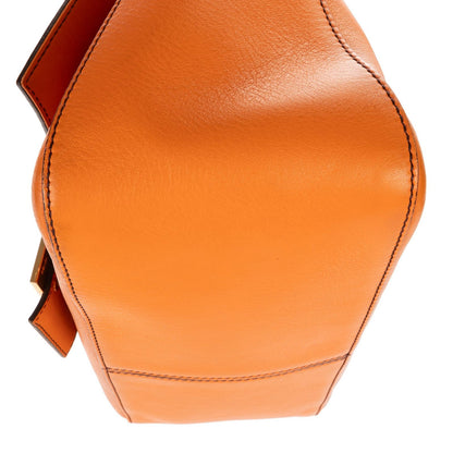 Fendi Mama Forever Orange Pebbled Leather — view 7