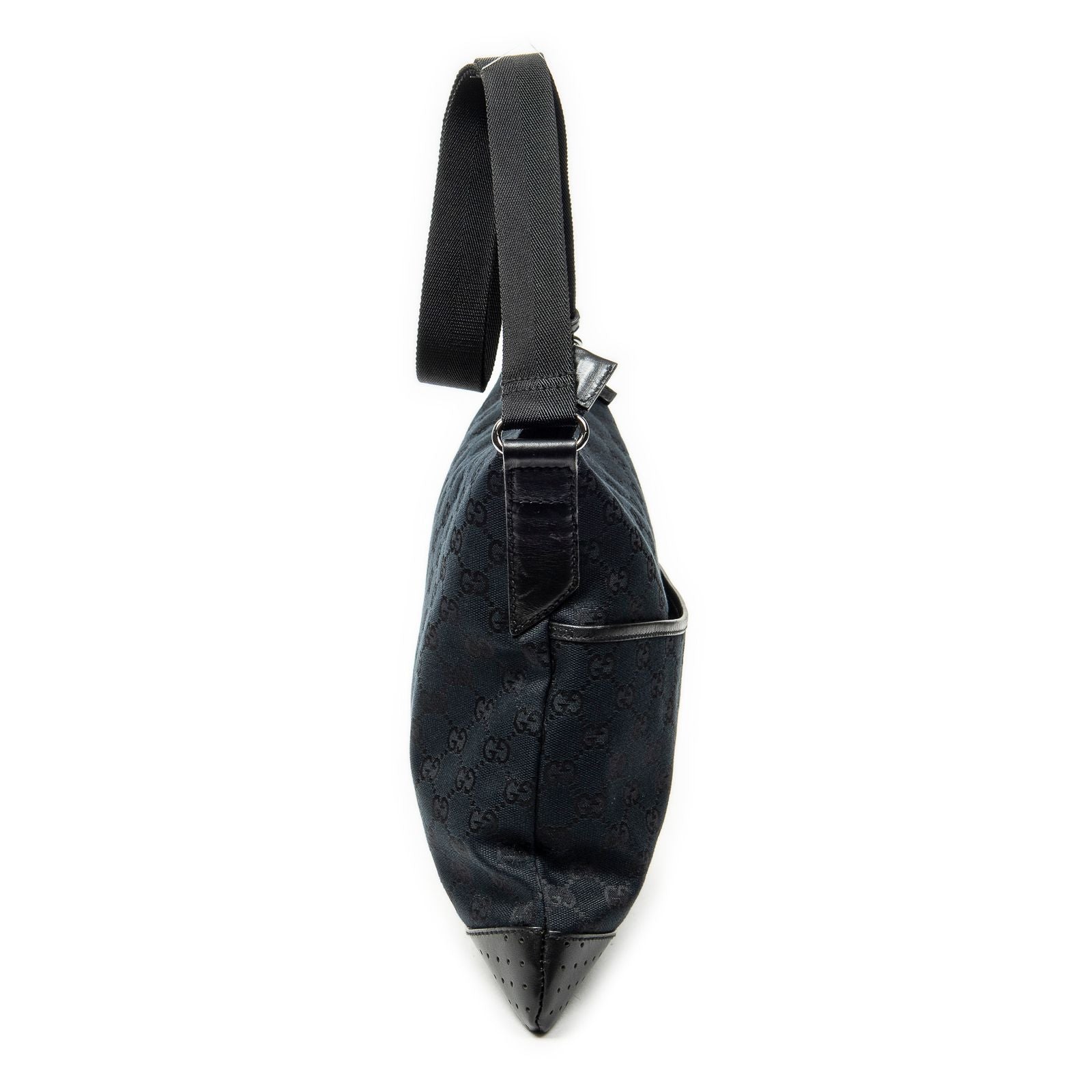 Gucci Web Media Messenger Black GG Canvas — view 4
