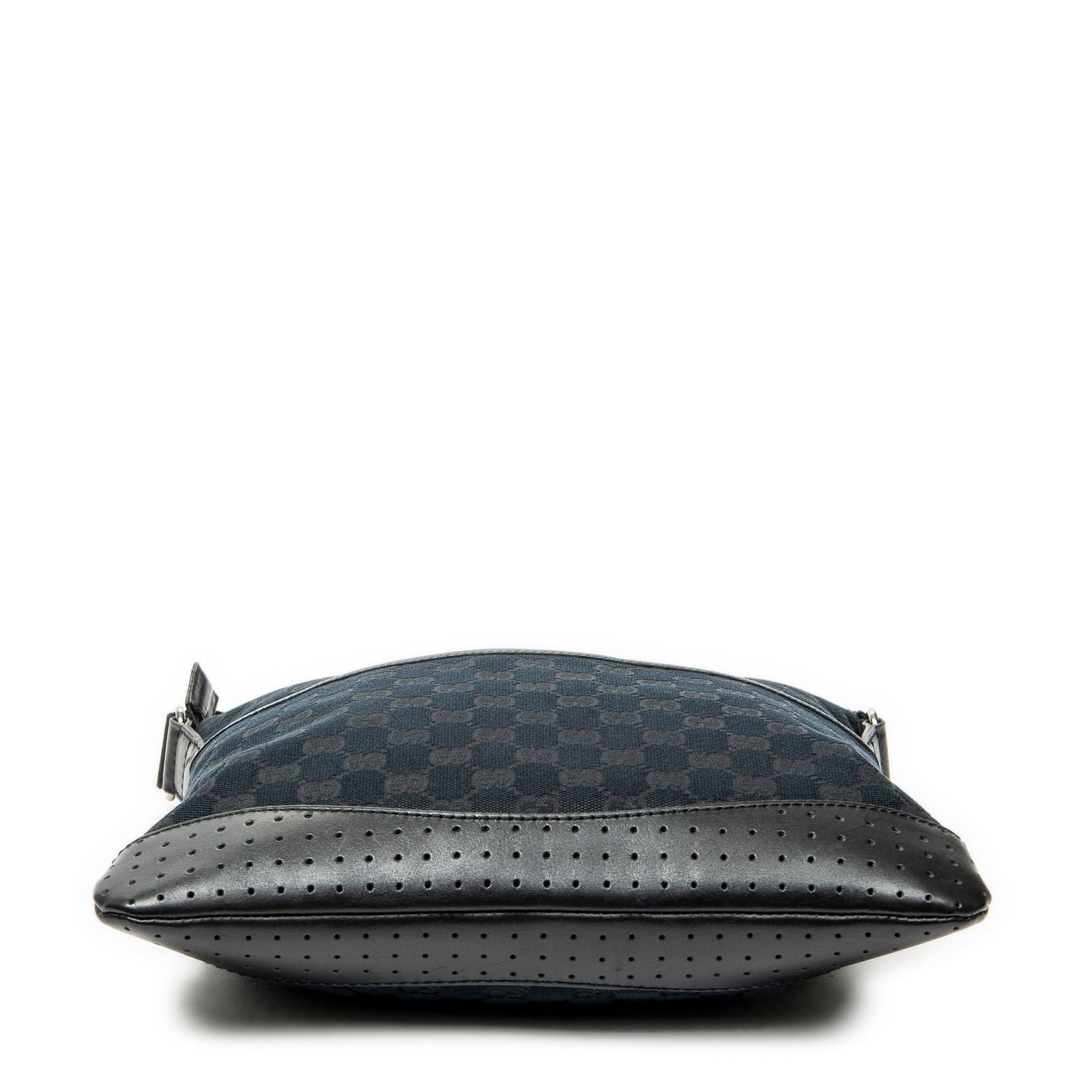 Gucci Web Media Messenger Black GG Canvas — view 6