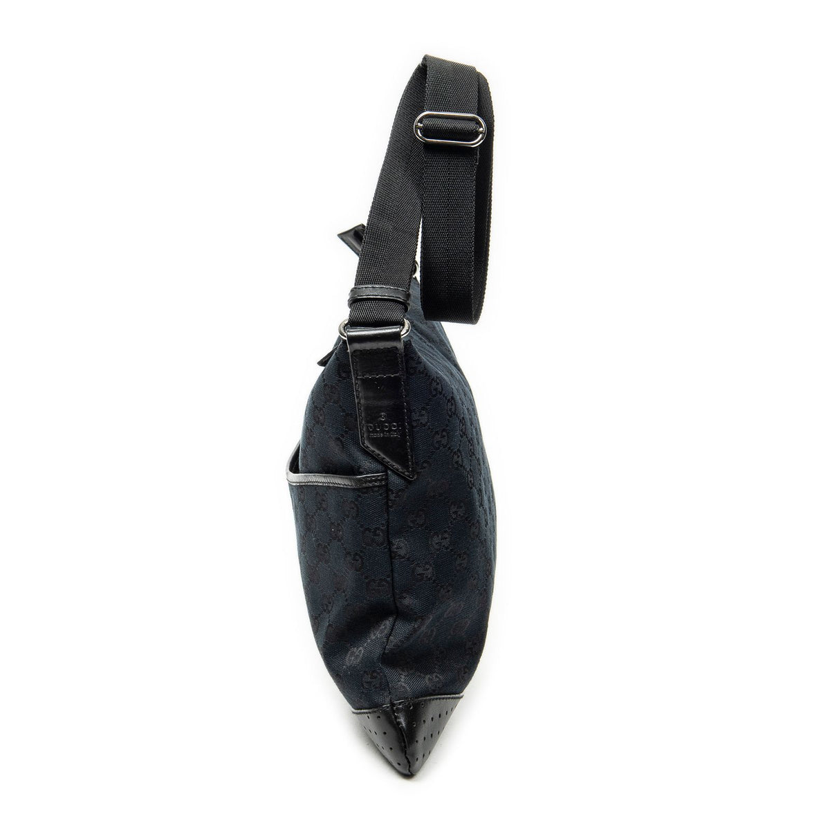 Gucci Web Media Messenger Black GG Canvas — view 3