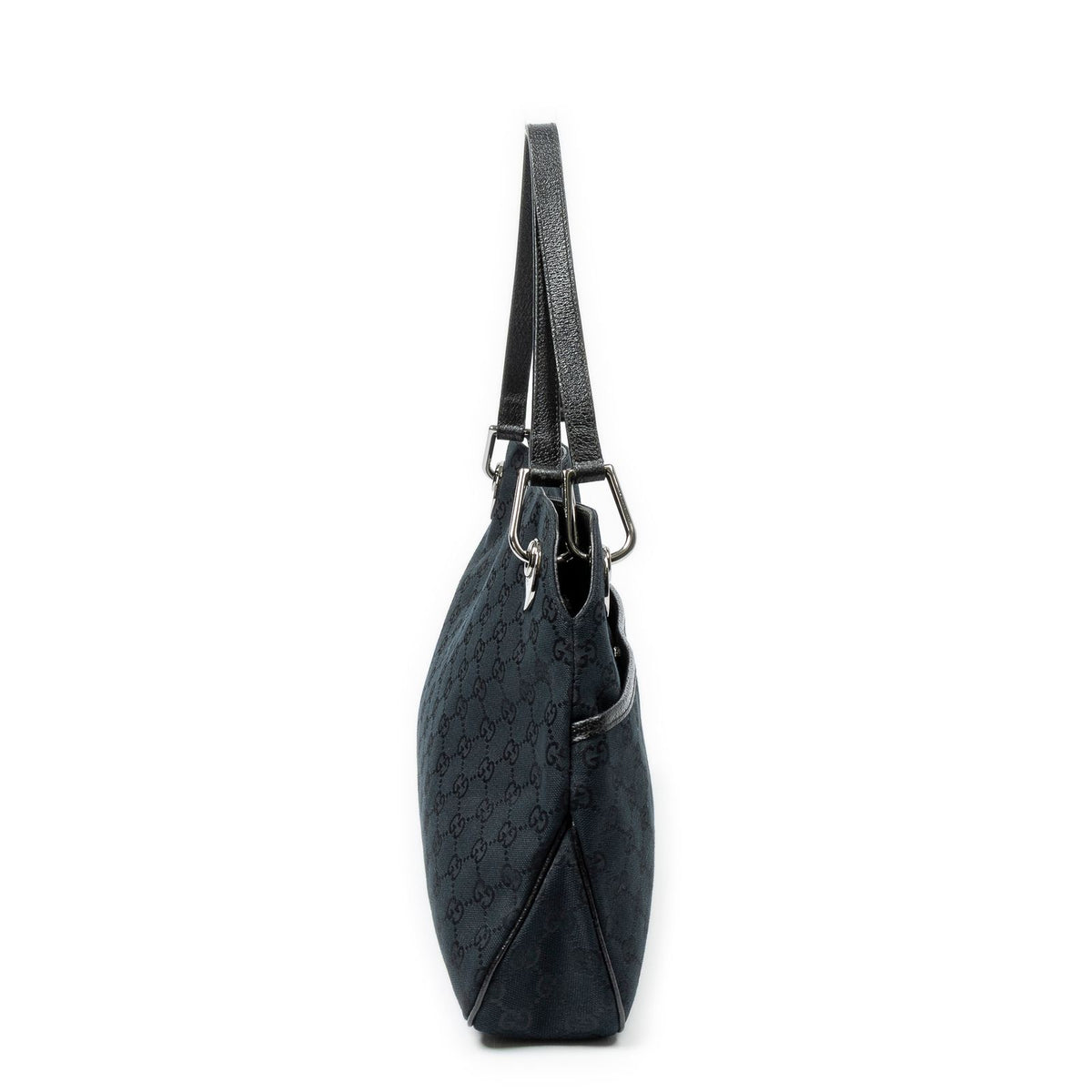 Gucci Eclipse Tote Bag Black GG Canvas — view 4
