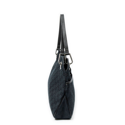Gucci Eclipse Tote Bag Black GG Canvas — view 4