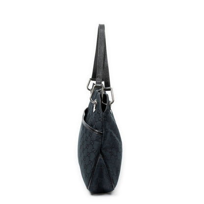 Gucci Eclipse Tote Bag Black GG Canvas — view 3