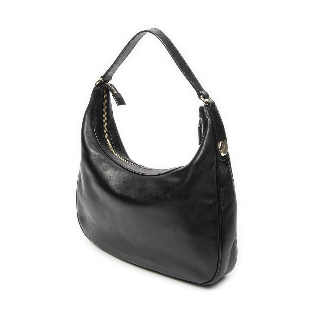Gucci Signature Hobo Black Calfskin Leather — view 2