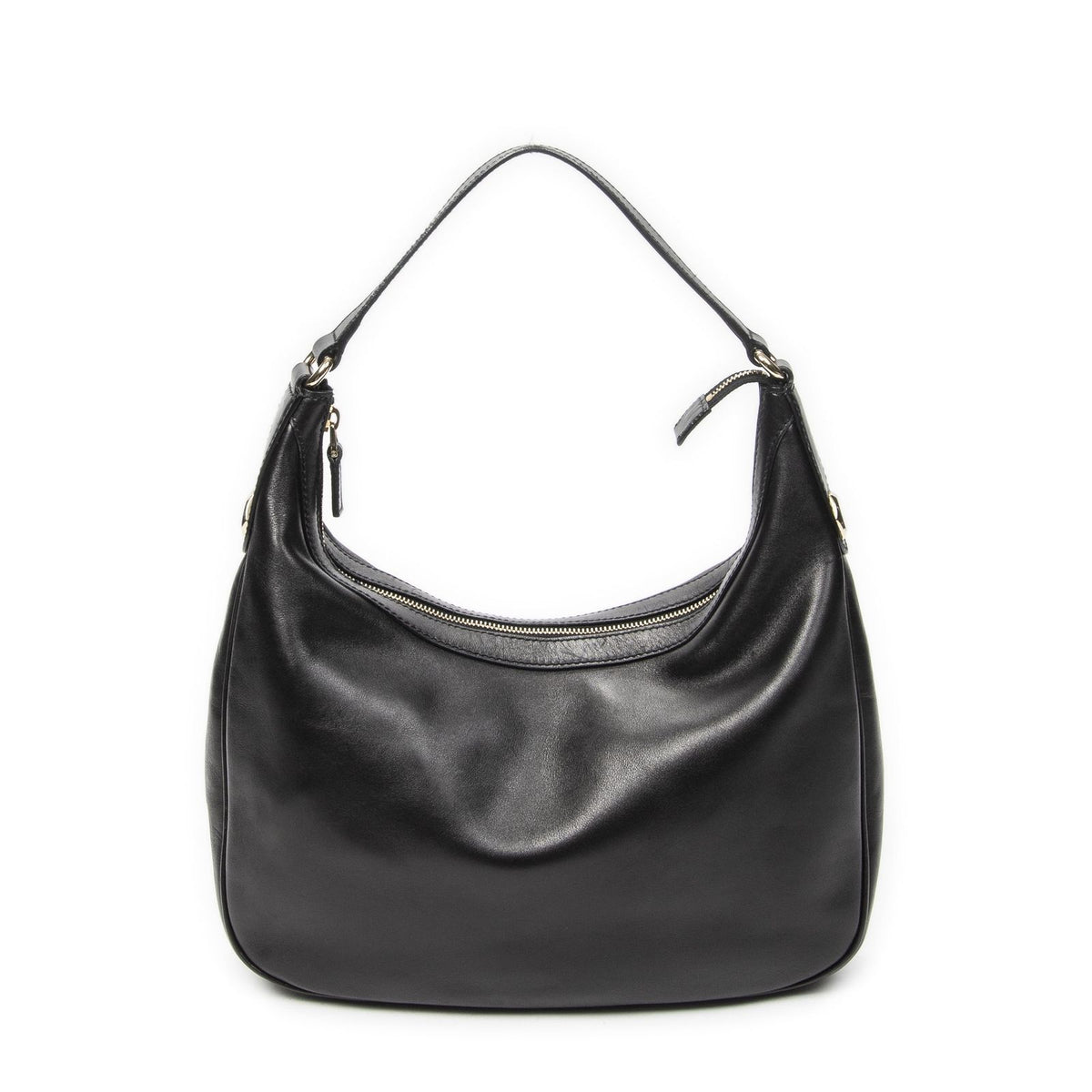 Gucci Signature Hobo Black Calfskin Leather — view 5