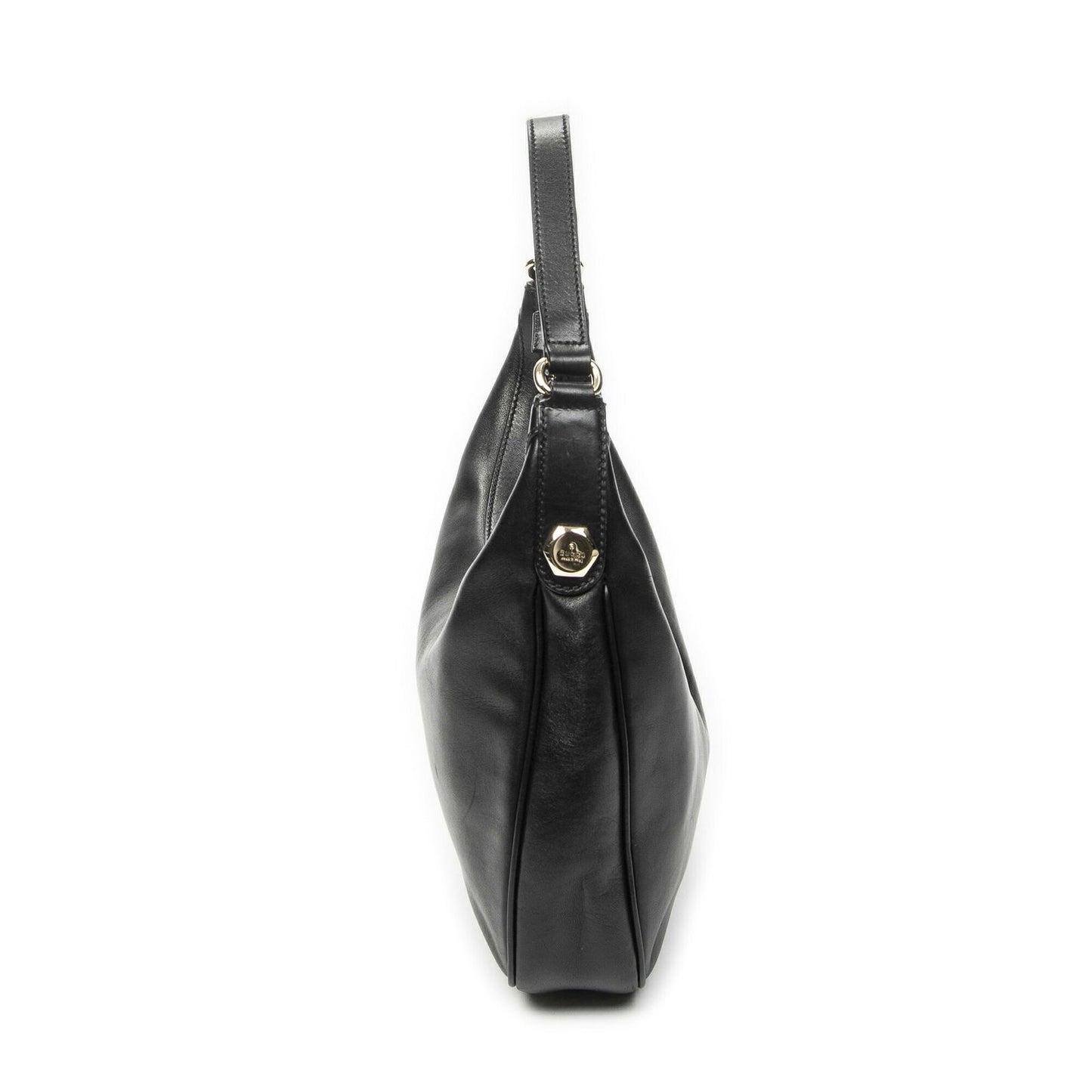 Gucci Signature Hobo Black Calfskin Leather — view 3