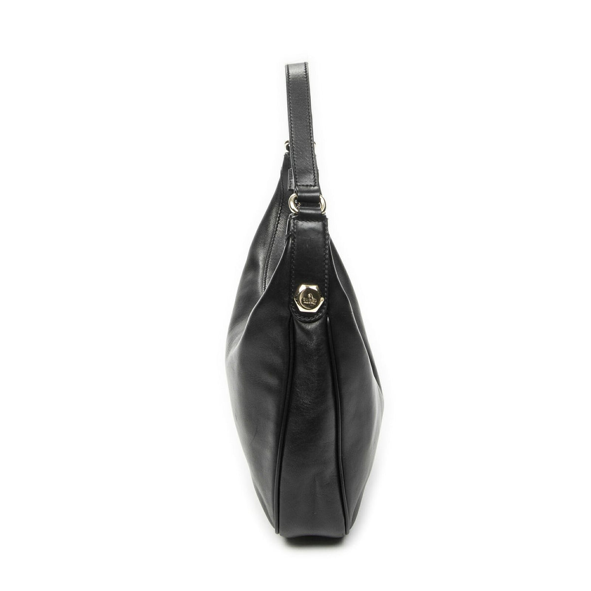 Gucci Signature Hobo Black Calfskin Leather — view 3