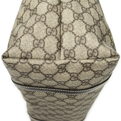 Gucci Joy Tote Bag Beige Dark Brown Supreme Canvas — view 8