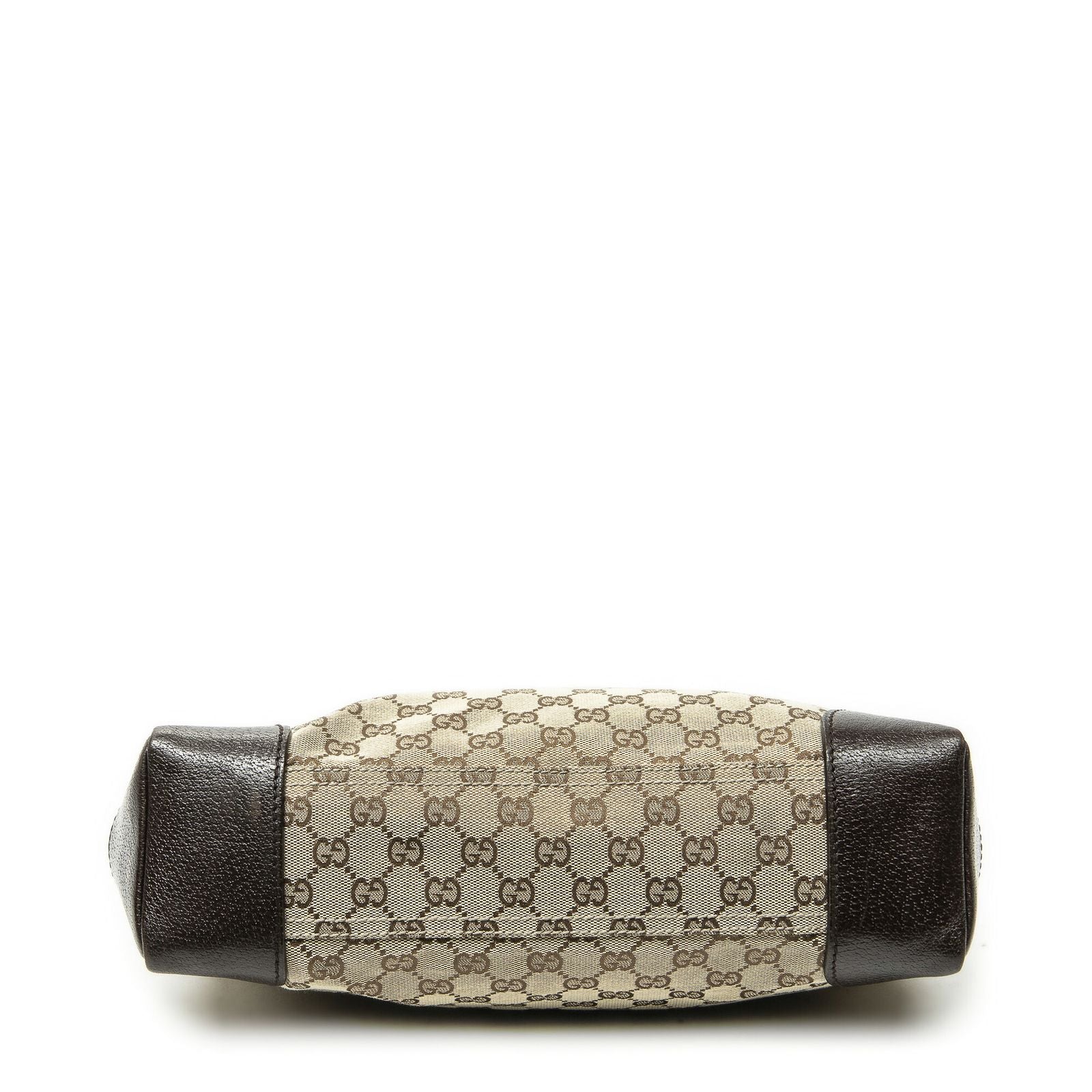Gucci Zip Messenger Beige Brown GG Canvas — view 6