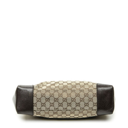 Gucci Zip Messenger Beige Brown GG Canvas — view 6