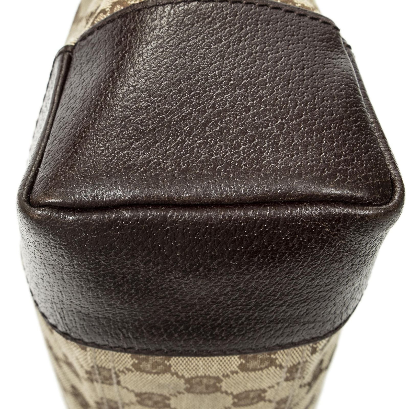 Gucci Zip Messenger Beige Brown GG Canvas — view 8
