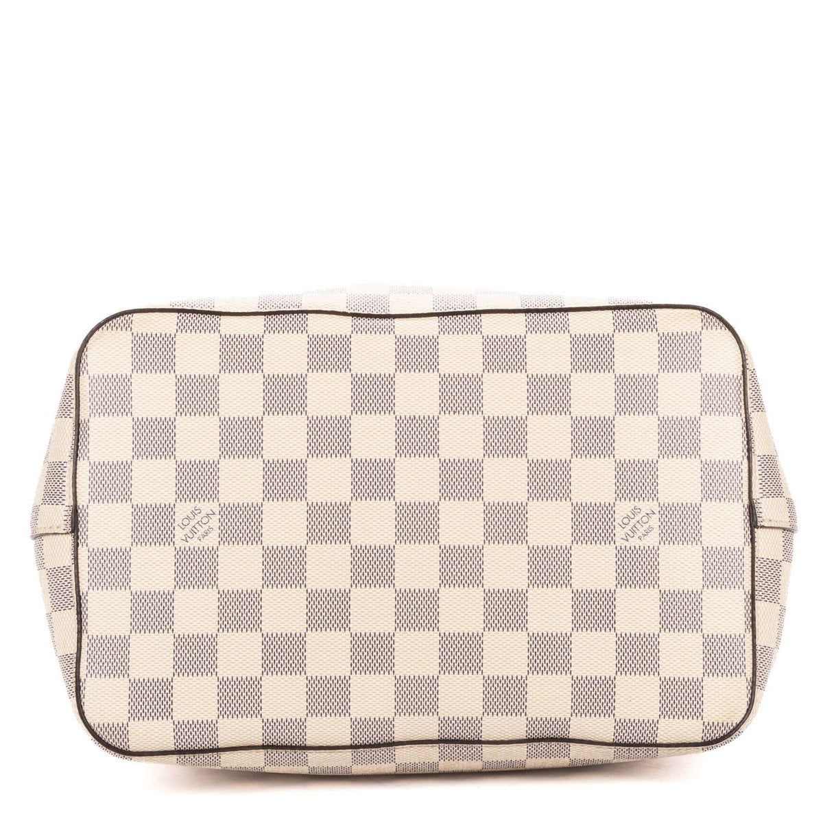Louis Vuitton Neo Noe Ivory Pink Damier Azur Bucket Bag — view 6