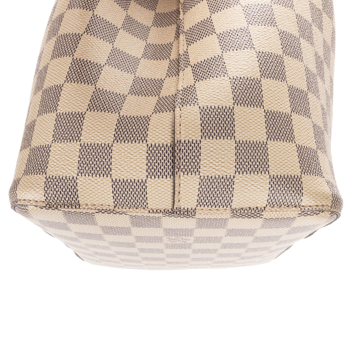 Louis Vuitton Neo Noe Ivory Pink Damier Azur Bucket Bag — view 8