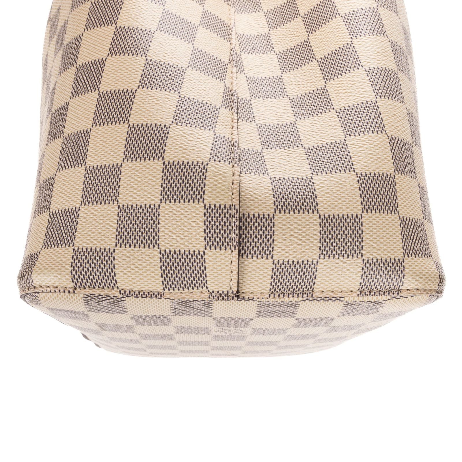 Louis Vuitton Neo Noe Ivory Pink Damier Azur Bucket Bag — view 7