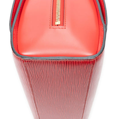 Louis Vuitton Pont Neuf Red Epi Handbag — view 8