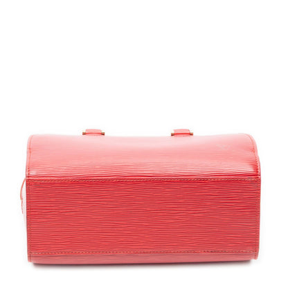 Louis Vuitton Pont Neuf Red Epi Handbag — view 6