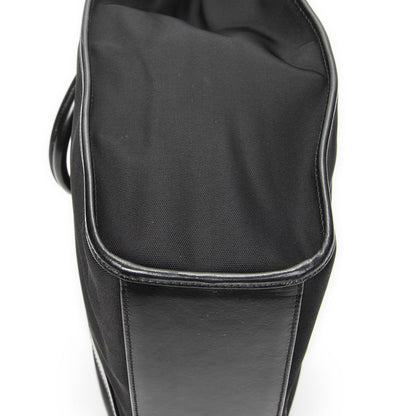 Gucci Bardot Tall Tote Bag Black Nylon Canvas — view 8