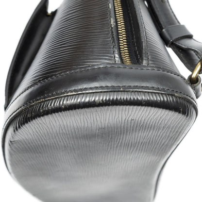 Louis Vuitton Gobelins Black Epi Handbag — view 7