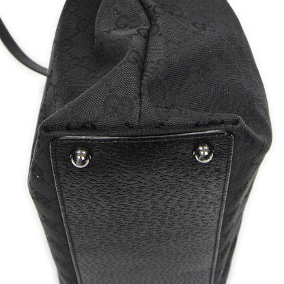 Gucci Eclipse Tote Bag Black GG Canvas — view 7