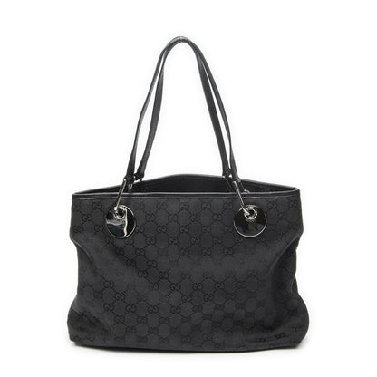 Gucci Eclipse Tote Bag Black GG Canvas