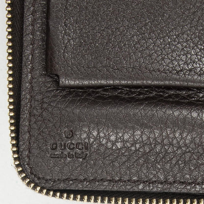 Gucci Soho Clutch Dark Brown Grain Calfskin Leather — view 5