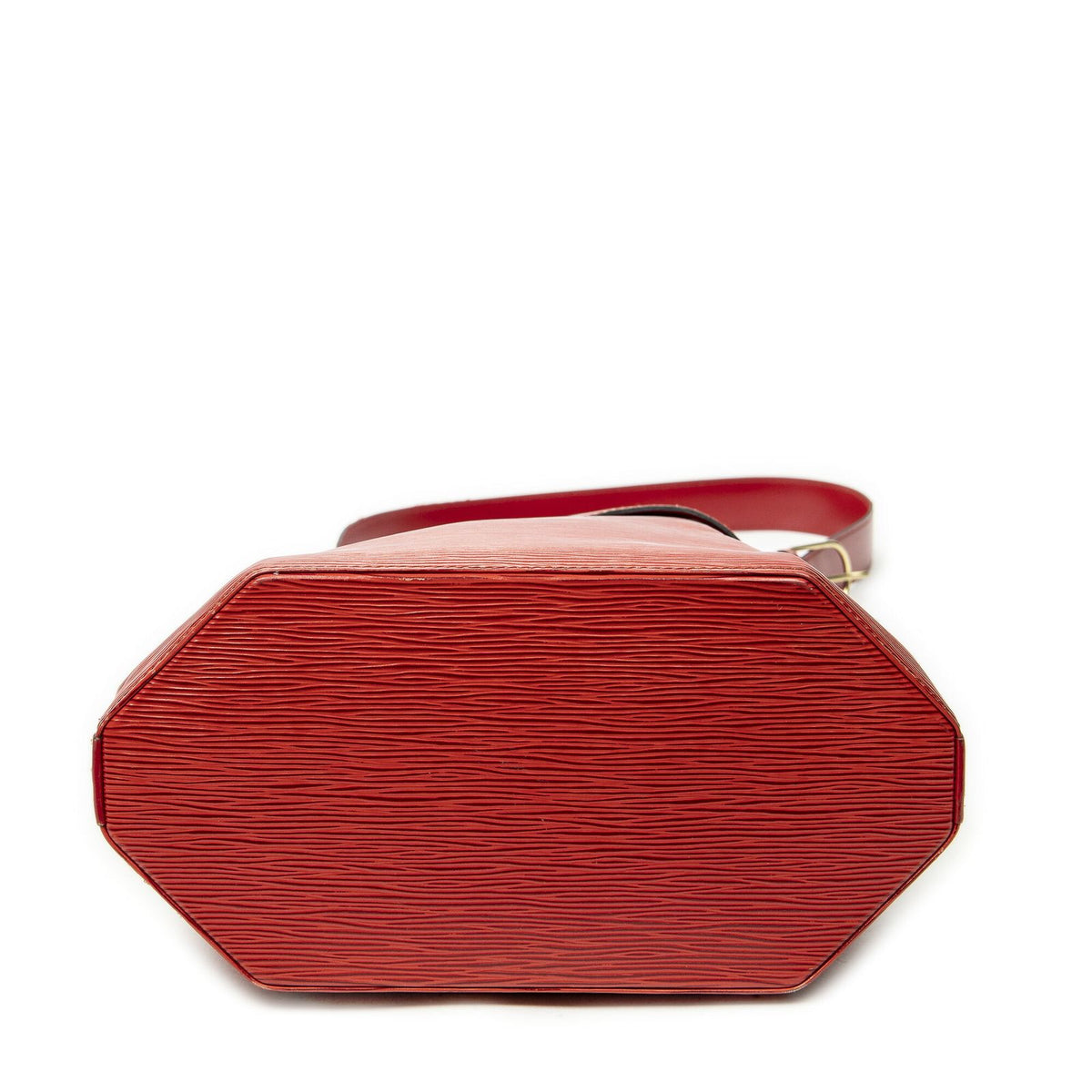 Louis Vuitton Sac Depaul Red Epi Shoulder Bag — view 6