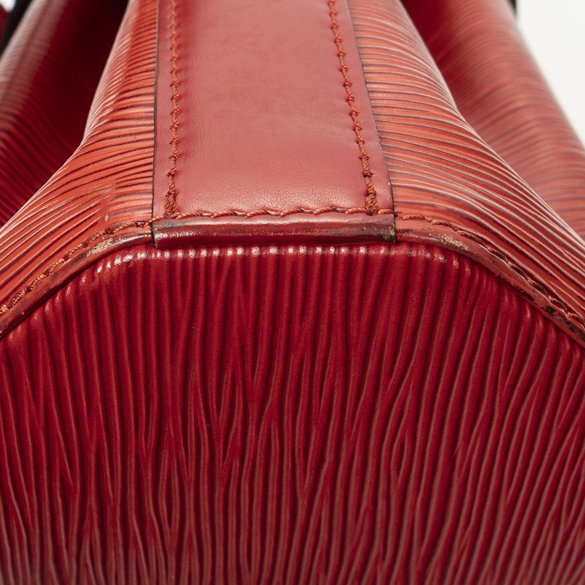 Louis Vuitton Sac Depaul Red Epi Shoulder Bag — view 7