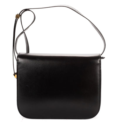 Celine Medium Classic Box Black Smooth Calfskin — view 5