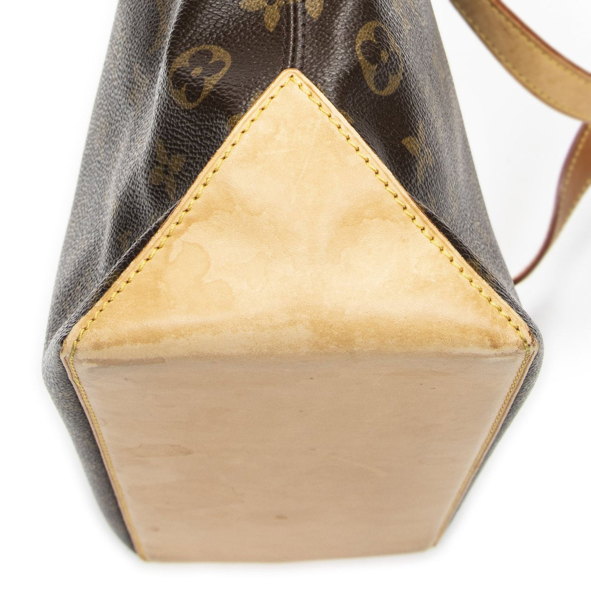 Louis Vuitton Cabas Piano Brown Monogram Canvas Tote Bag — view 8